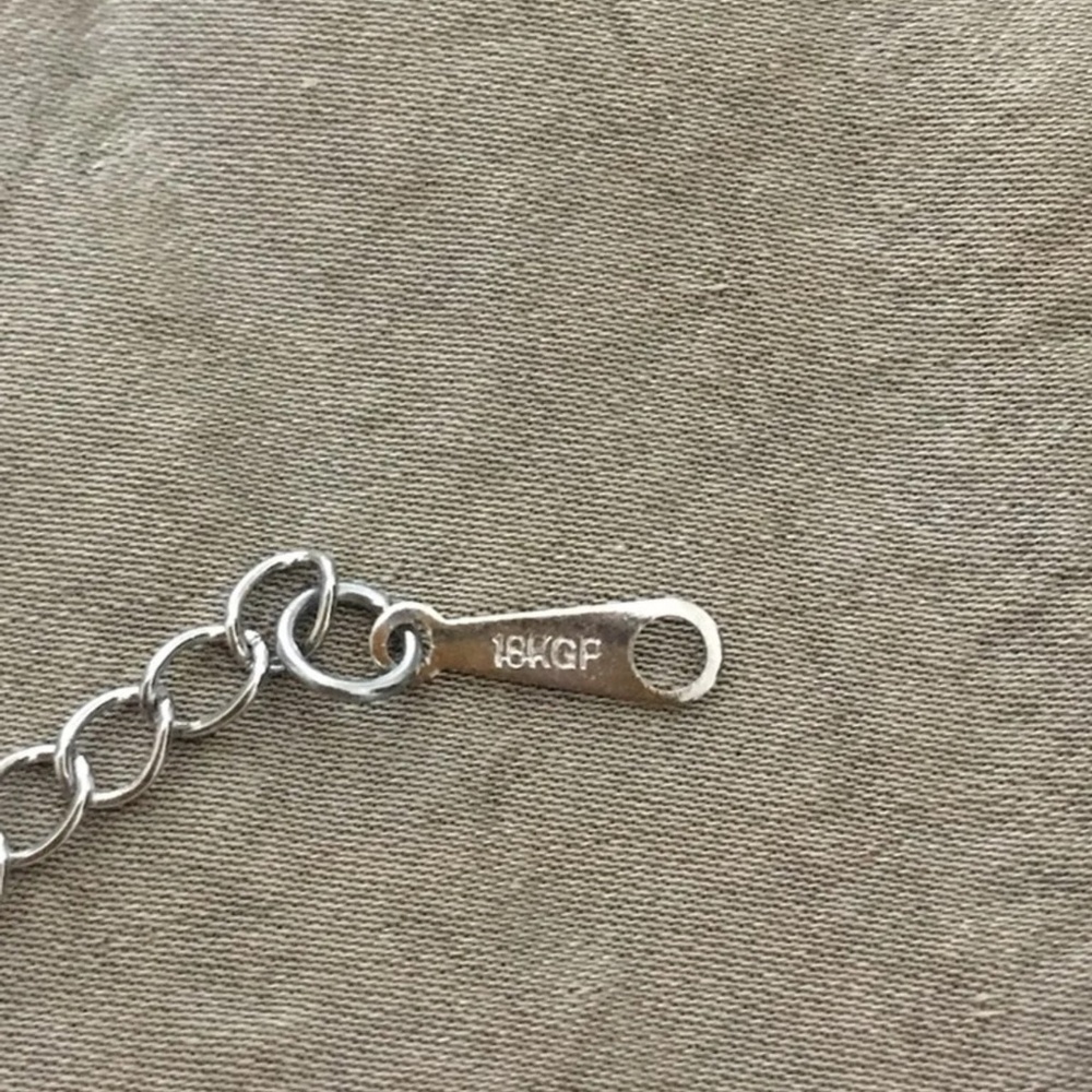 WGP Stamped Swarovski Elements crystal necklace - Picture 3 of 3